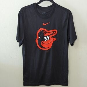 The Nike Tee Baltimore Orioles New Legend Logo T-shirt Black + Orange Men's S